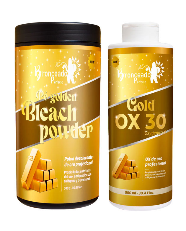 OX Gold + PO Gold Bleach Powder