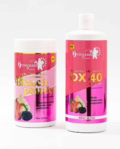 OX Frutos Rojos + PO Frutos Rojos Bleach Powder